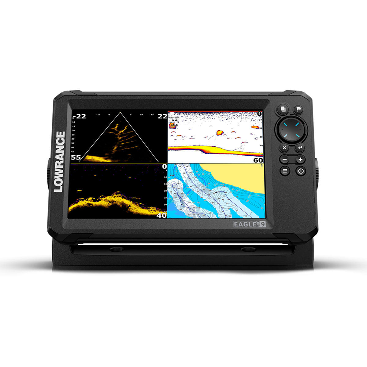 Gps Sonar Lowrance Eagle Eye-9 Live Row C/ Transdutor Live