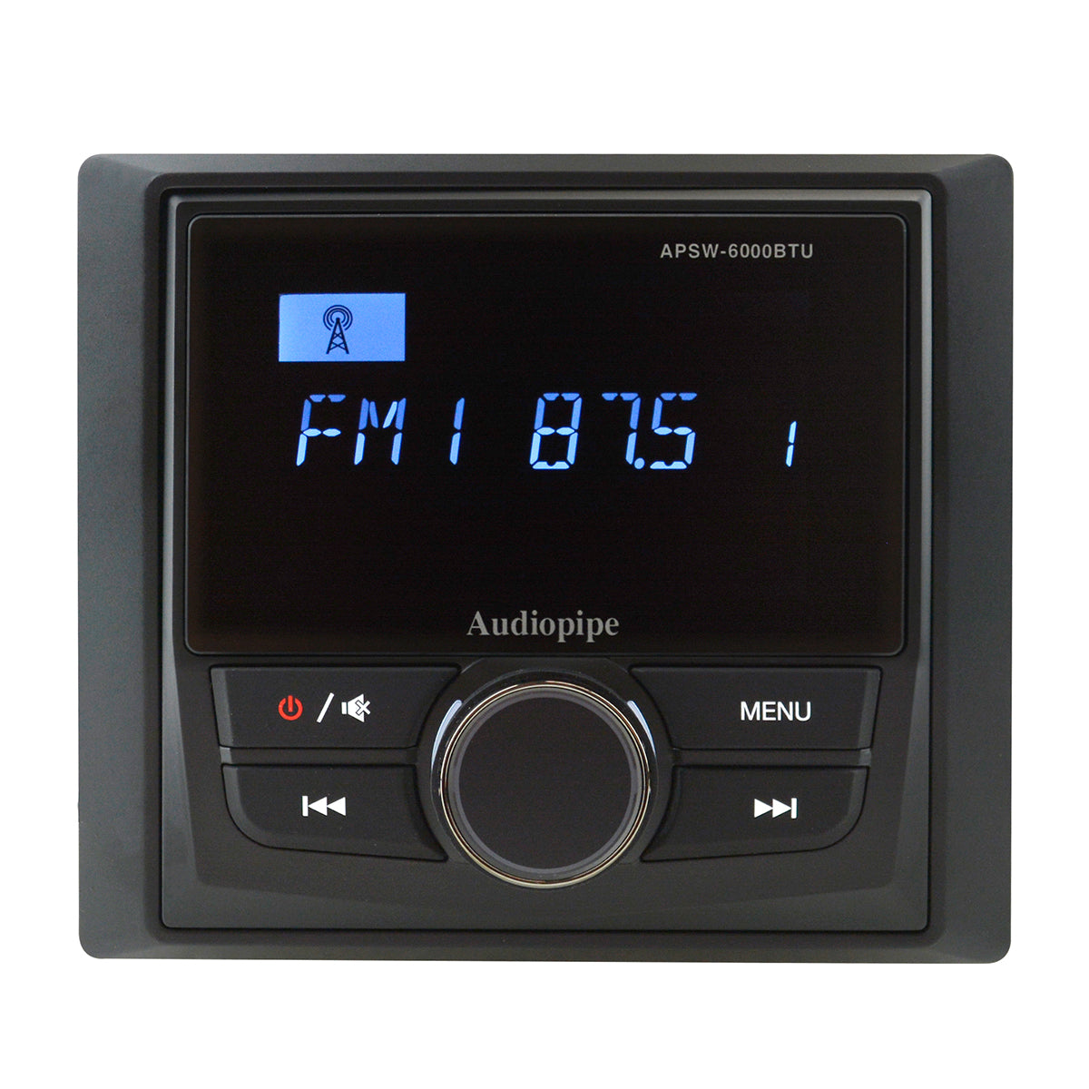 Media Player Marítimo c/ Display 3" AudioPipe APSW-6000BTU