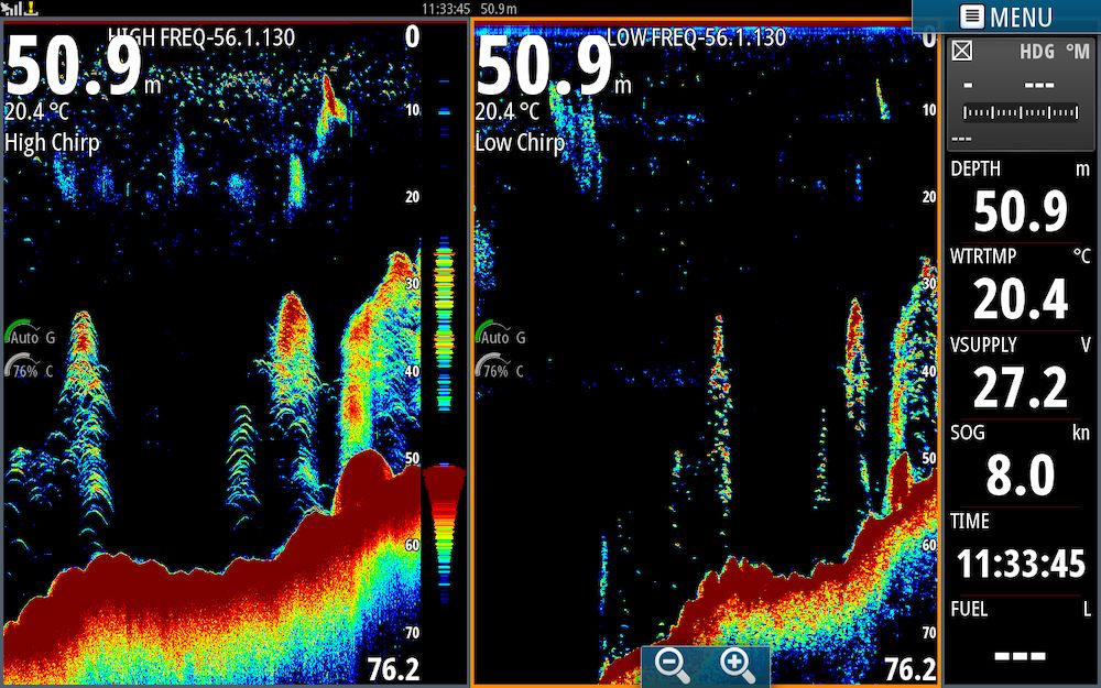 Módulo p/ Sonar Lowrance Simrad S5100 CHIRP 3kW