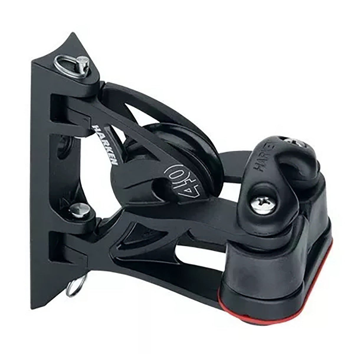 Moitão Pivotante Harken 40mm Carbo c/ Mordedor 2157