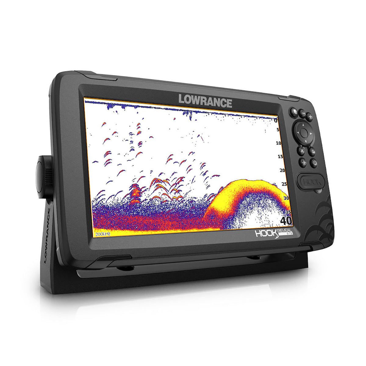 GPS Sonar Lowrance Hook Reveal 9 TripleShot c/ Transdutor