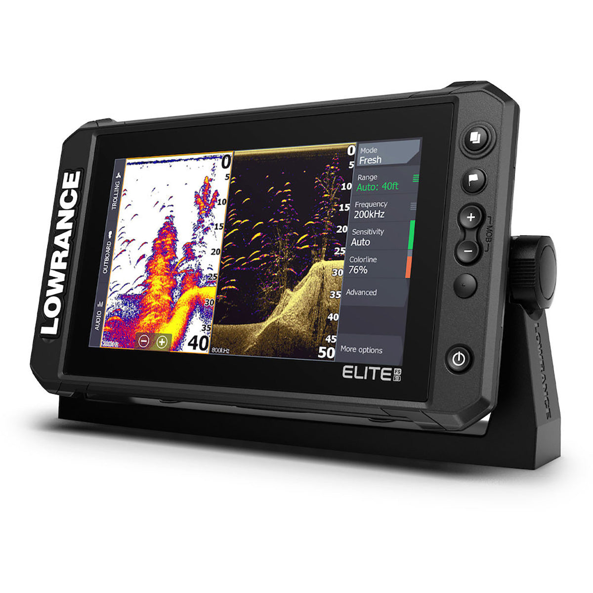 GPS Sonar Lowrance Elite FS 9 c/ Transdutor Active Imaging