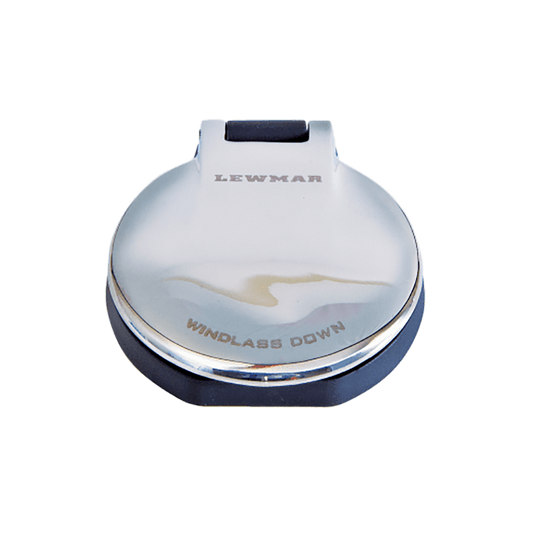 Botão de Pé p/ Guincho Elétrico Desce Lewmar Aço Inox