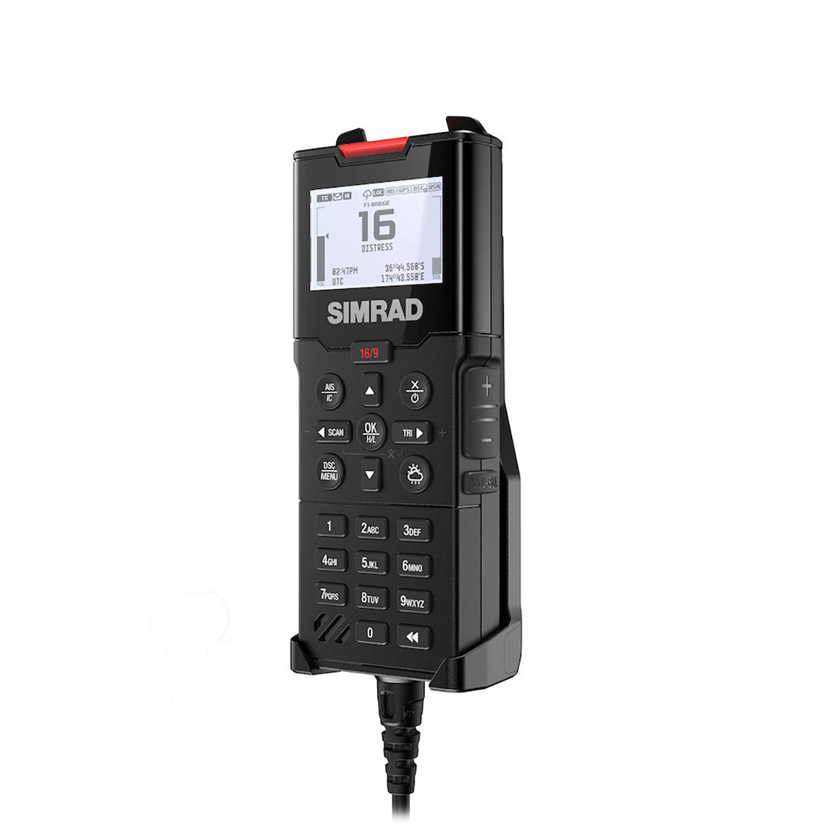 Handset c/ Fio p/ Rádio VHF Simrad HS100 RS100