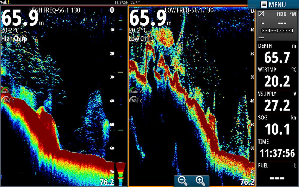 Módulo p/ Sonar Lowrance Simrad S5100 CHIRP 3kW