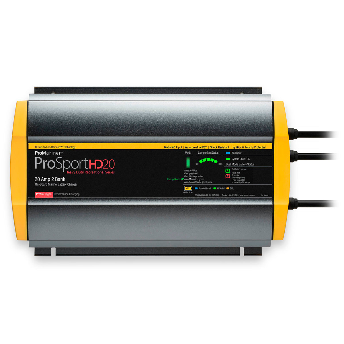 Carregador de Bateria ProSportHD 12A 12-24V 110/220V