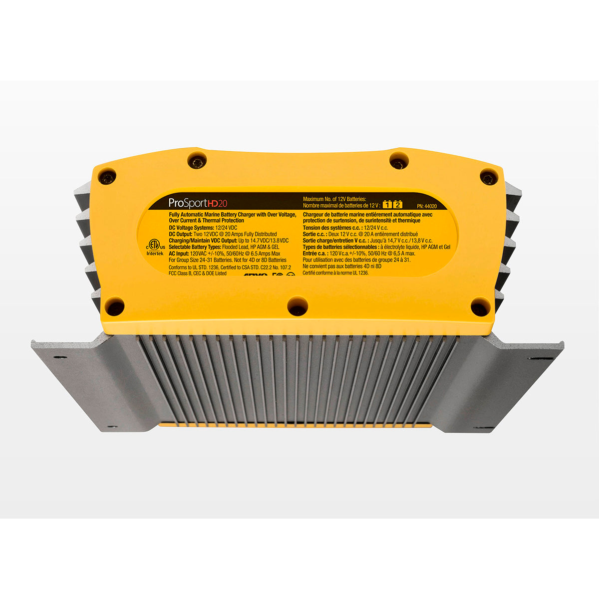 Carregador de Bateria ProSportHD 12A 12-24V 110/220V