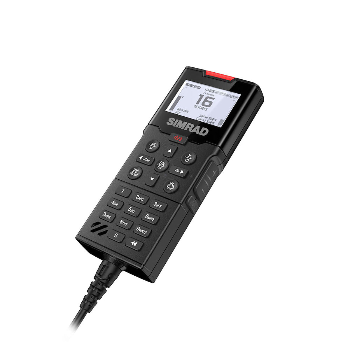 Handset c/ Fio p/ Rádio VHF Simrad HS100 RS100