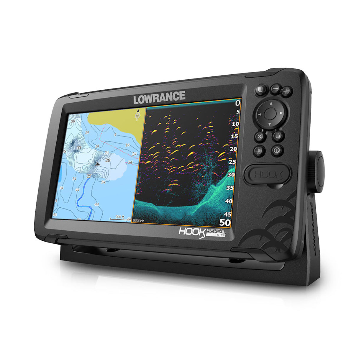 GPS Sonar Lowrance Hook Reveal 9 TripleShot c/ Transdutor