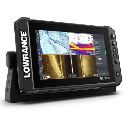 GPS Sonar Lowrance Elite FS 9 c/ Transdutor Active Imaging