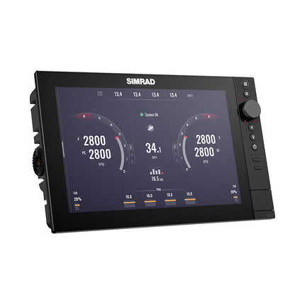 Display Simrad NSS12 4 12" c/ Processador 8-Core (Sem Sonda Interna)