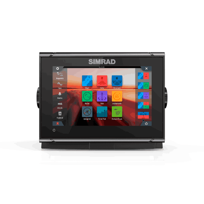 GPS Sonar Simrad GO7 XSR c/ Transdutor Active Imaging 3 in 1