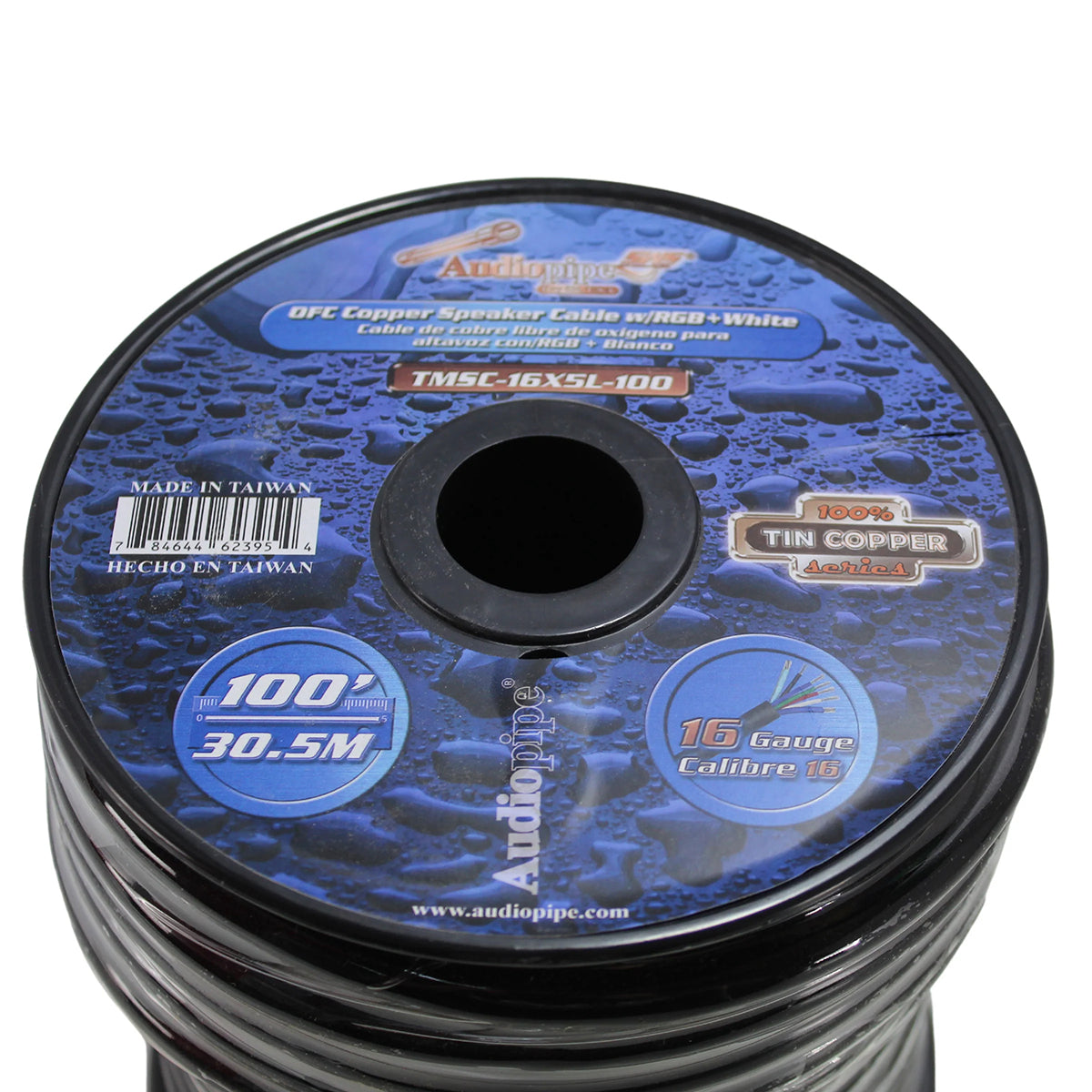 Cabo Paralelo Marítimo AudioPipe TMSC-16X5L-100 Rolo 30m