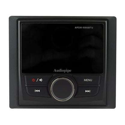 Media Player Marítimo c/ Display 3" AudioPipe APSW-6000BTU