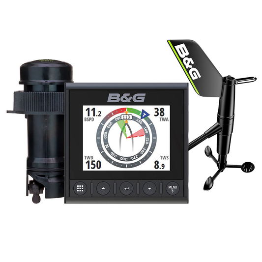 Pack Display Triton2 Transdutor e Sensor de Vento s/ Fio B&G