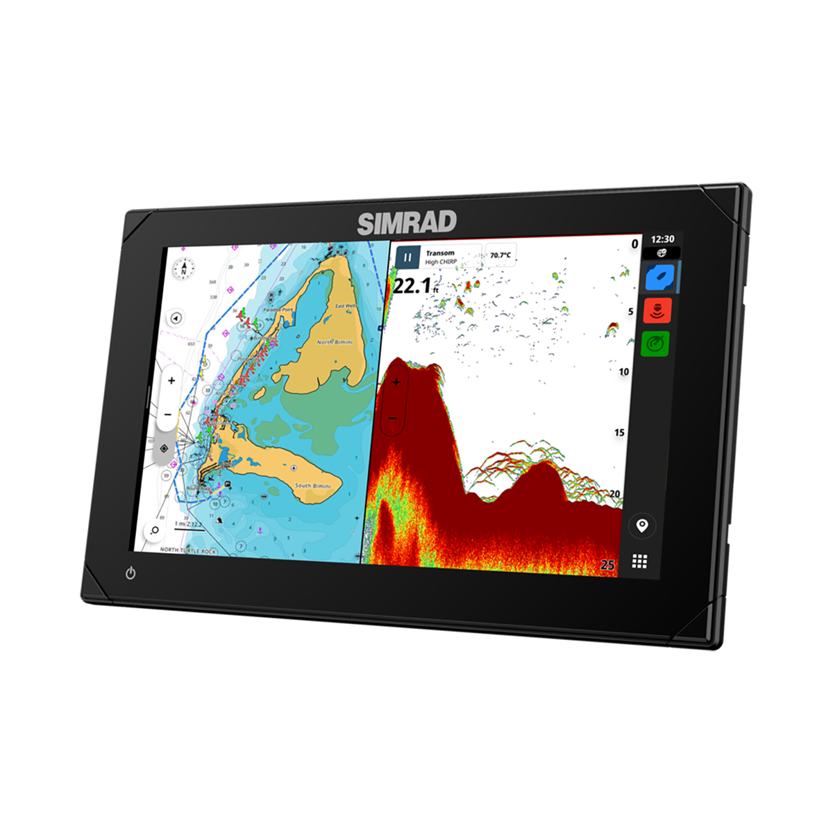 Chartplotter MFD Simrad NSX 3009 9 Pol. s/ Transdutor
