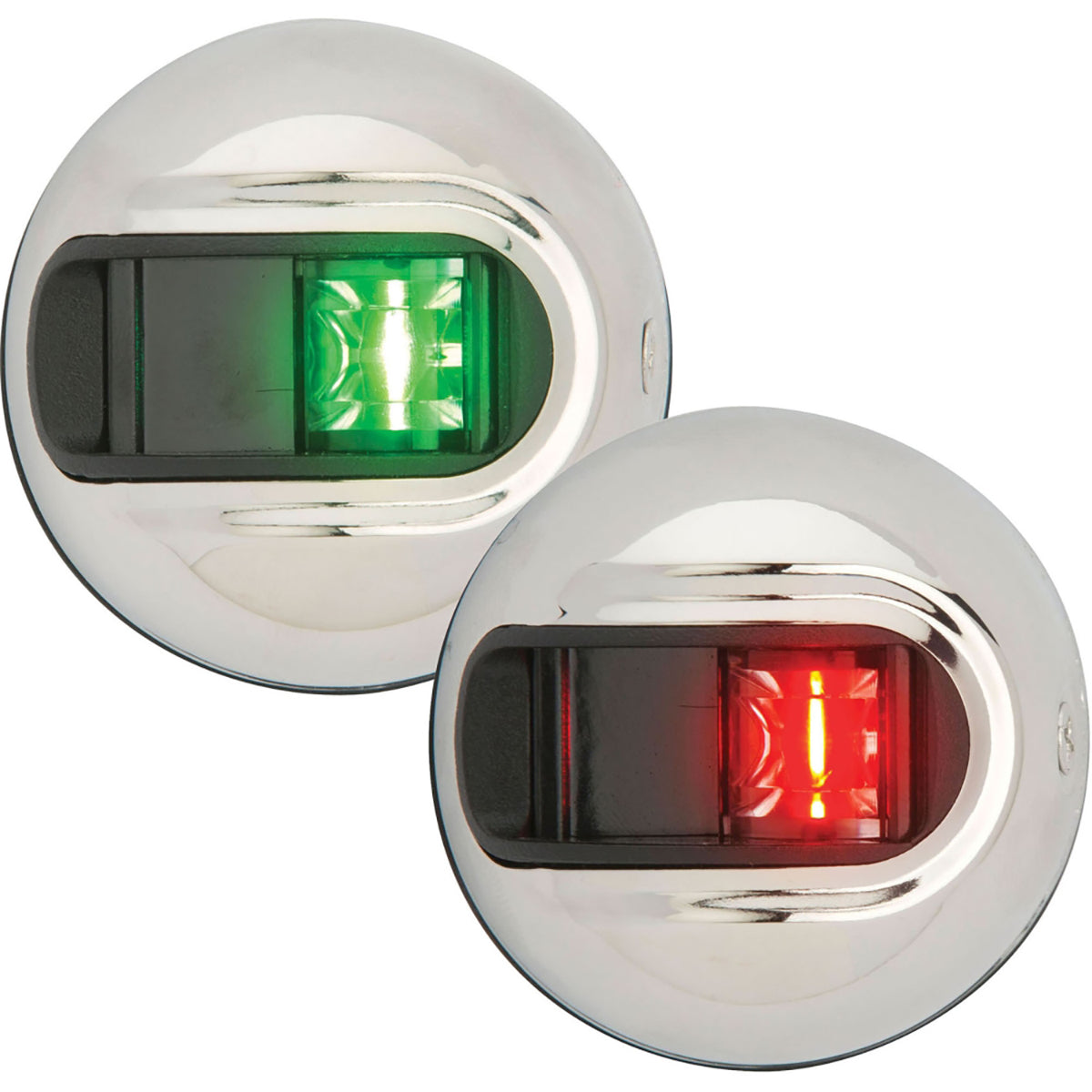 Luz de Navegação Bombordo e Boreste Inox Attwood NV3012SS-1 2nm (PAR)