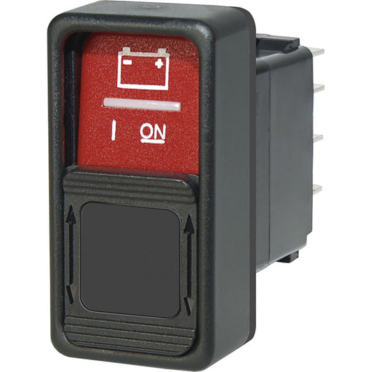 Botão de Painel c/ Proteção ON-OFF-ON SPDT Blue Sea 2145