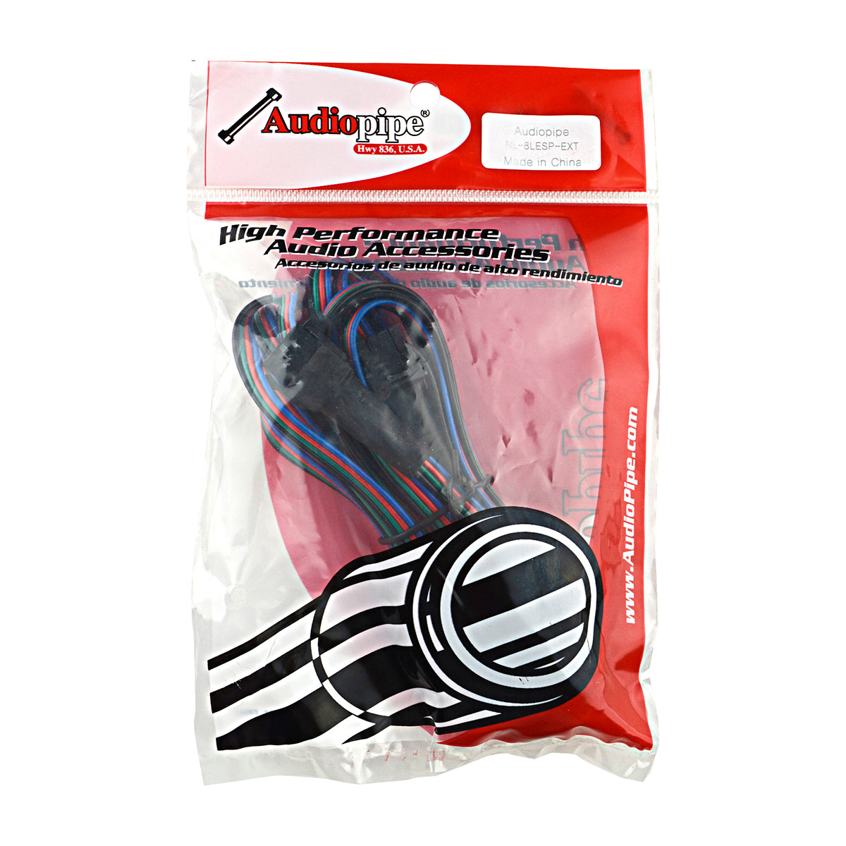 Cabo Extensão p/ LED AudioPipe NL-8LESP-EXT