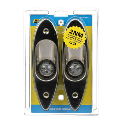 Luz de Navegação Bombordo e Boreste Seachoice 12V LED 50-02151