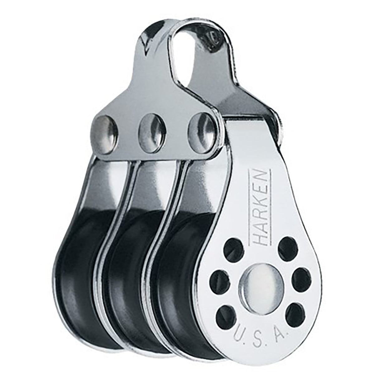 Moitão Triplo Fixo Harken 228 22mm