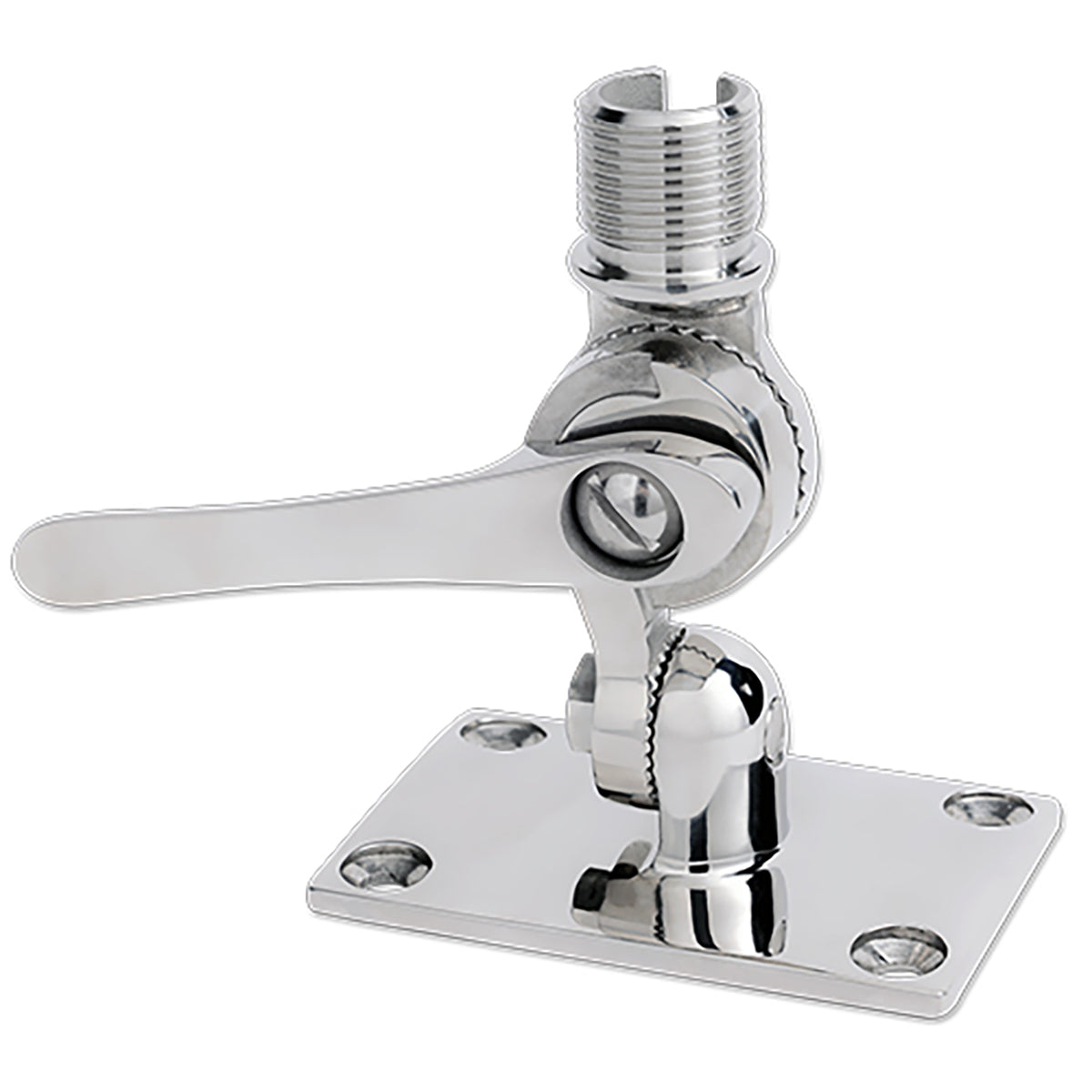 Suporte de Antena Marítima Scout PA-30 Aço Inox 316 Articulado