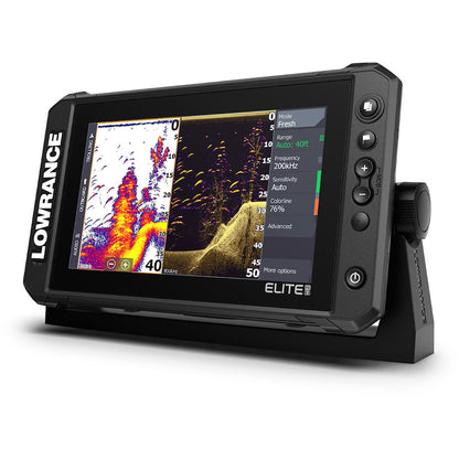 GPS Sonar Lowrance Elite FS 9 c/ Transdutor Active Imaging