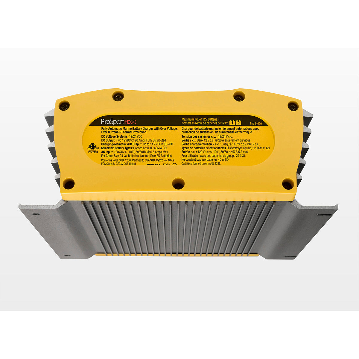 Carregador de Bateria Inteligente ProSportHD 20A 12-36V
