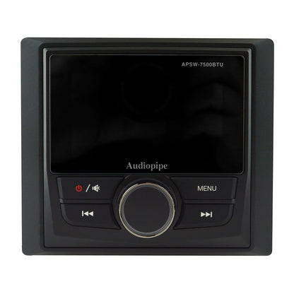 Media Player Marítimo c/ Display 3" AudioPipe APSW-7500BTU