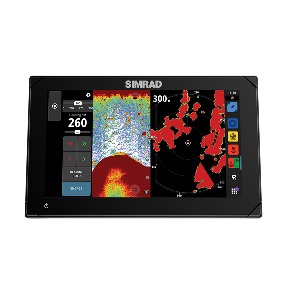 Chartplotter MFD Simrad NSX 3009 9 Pol. s/ Transdutor