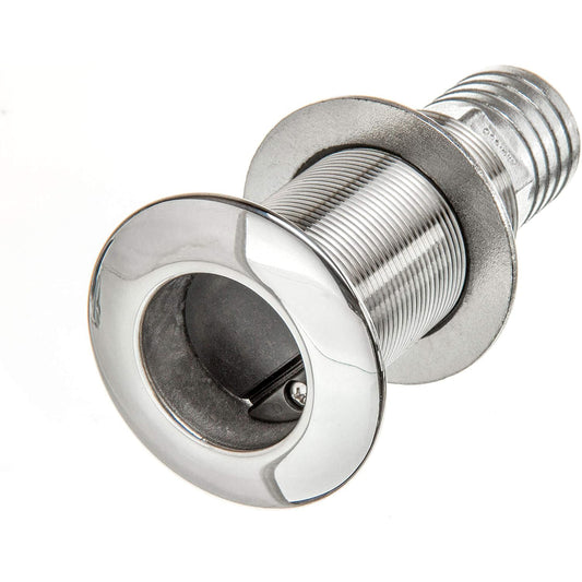 Saída de Costado c/ Anti-Retorno Inox 316 Attwood 66553 1-1/2"