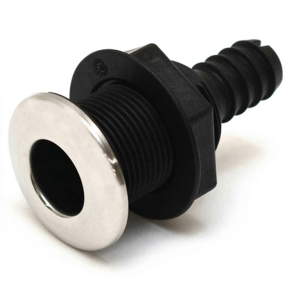 Saída de Costado c/ Capa de Inox Attwood 68554-1 3/4"