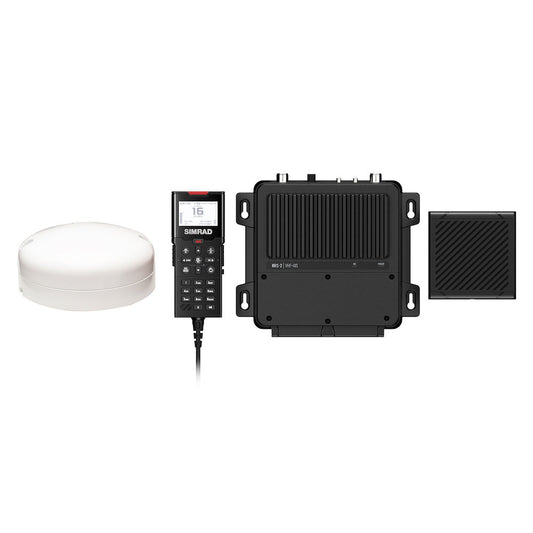 Radio VHF Simrad RS100-B c/ Transmissor AIS Classe B e Antena GPS-500