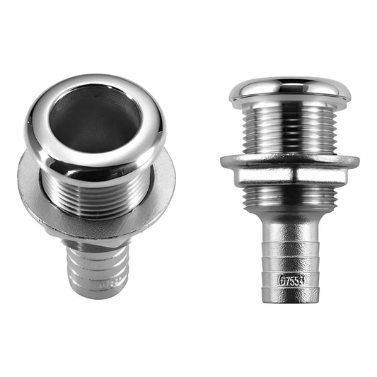 Saída de Costado Aço Inox 316 Attwood 67554-1 3/4"