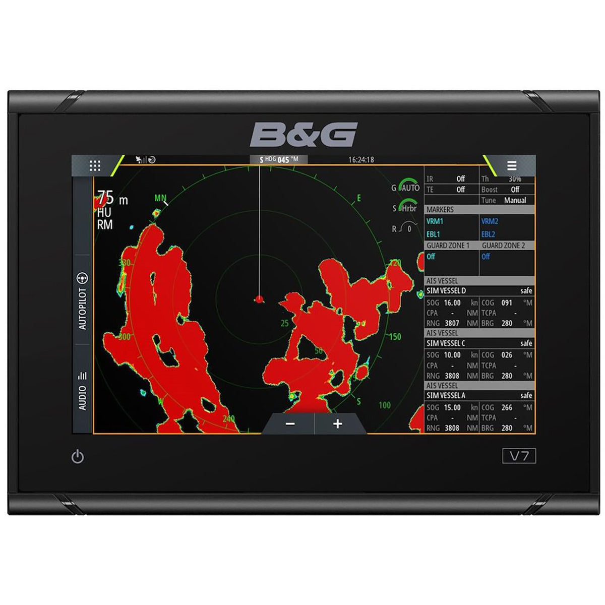 Chartplotter GPS Sonar B&G Vulcan 7R s/ Transdutor