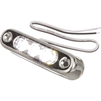 Luz de LED Subaquática Cortesia Attwood 6343SS7 Inox Branca