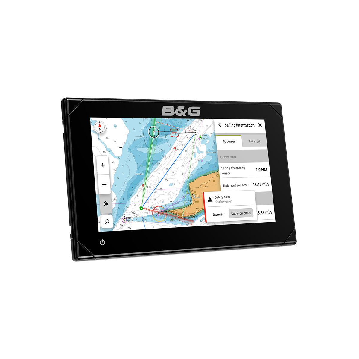 Chartplotter GPS B&G Zeus S 7 MFD World Basemap