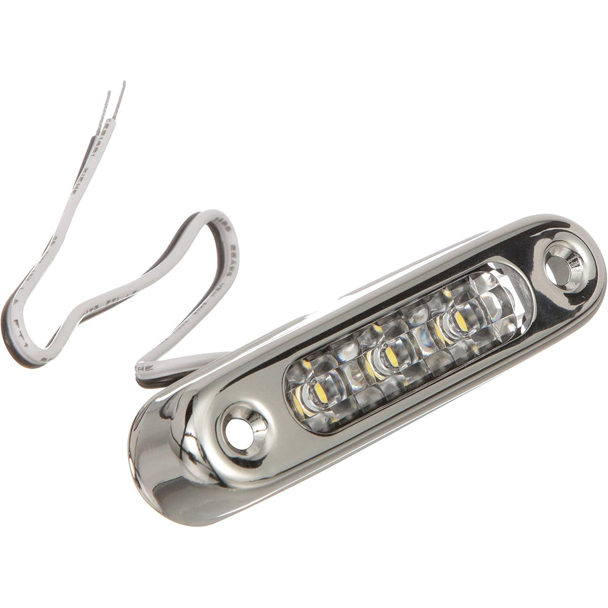 Luz de LED Subaquática Cortesia Attwood 6343SS7 Inox Branca