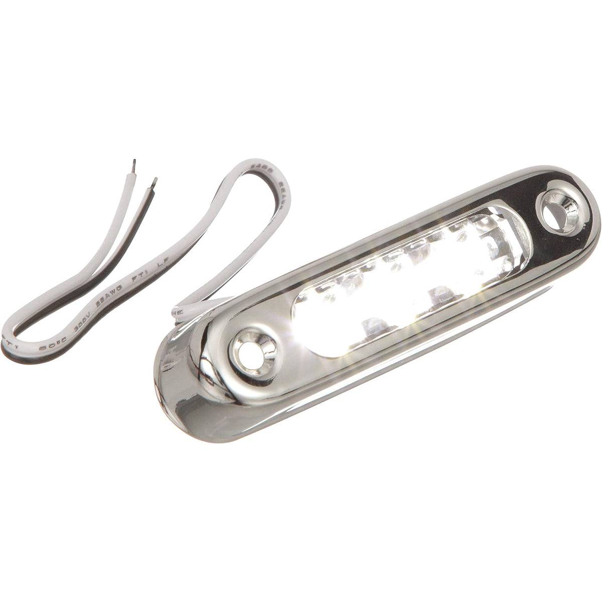 Luz de LED Subaquática Cortesia Attwood 6343SS7 Inox Branca