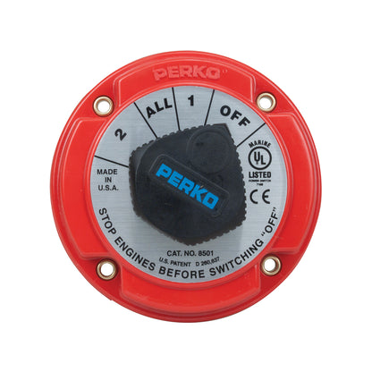 Chave Geral Seletora p/ Bateria 4 Posições Perko 8501