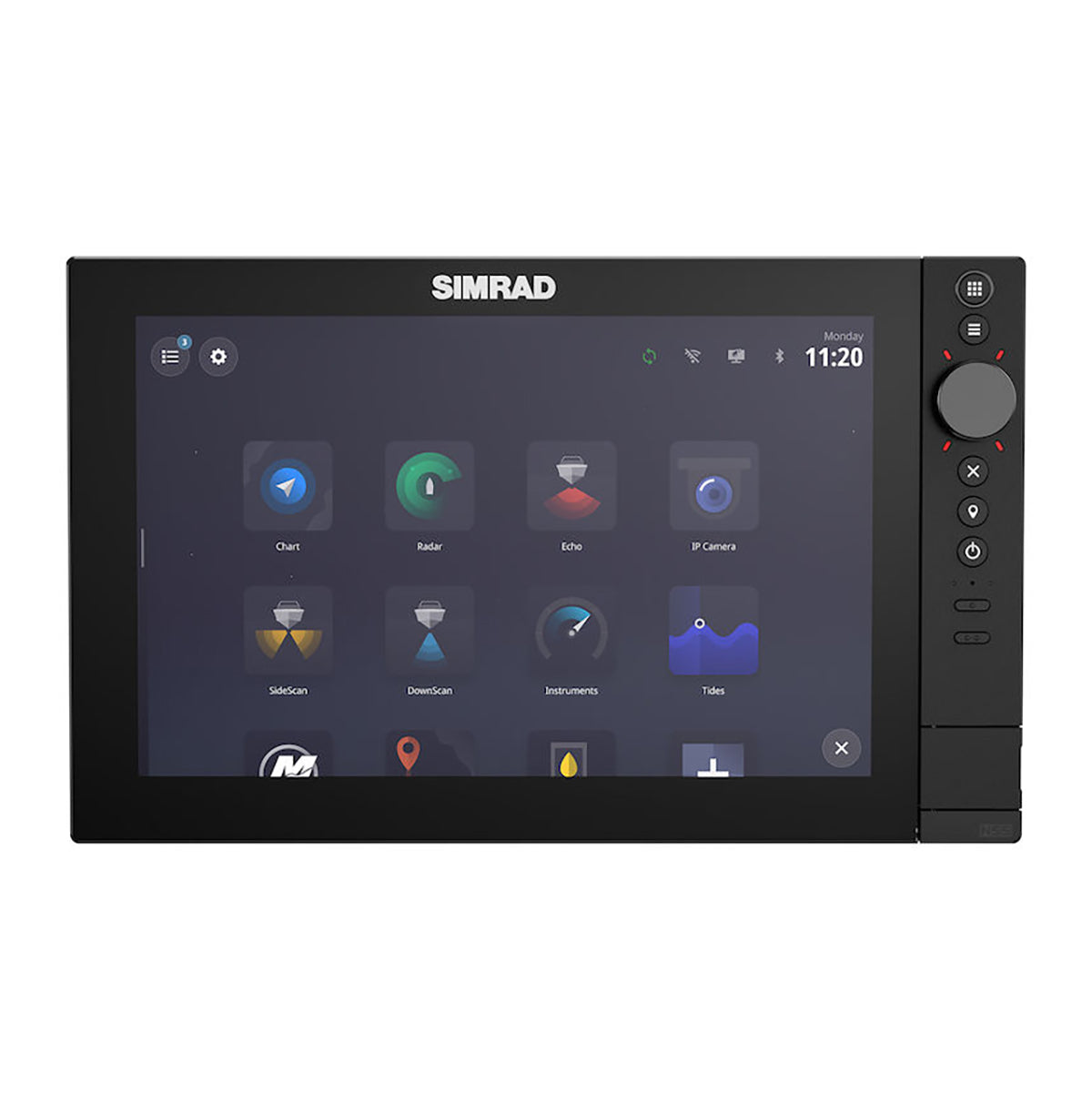 Display Simrad NSS12 4 12" c/ Processador 8-Core (Sem Sonda Interna)