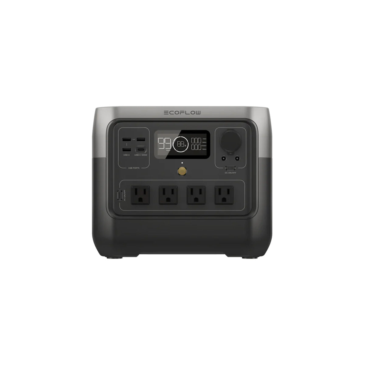 Estação de Energia Portátil Ecoflow River 2 Pro 800W Wifi Bt