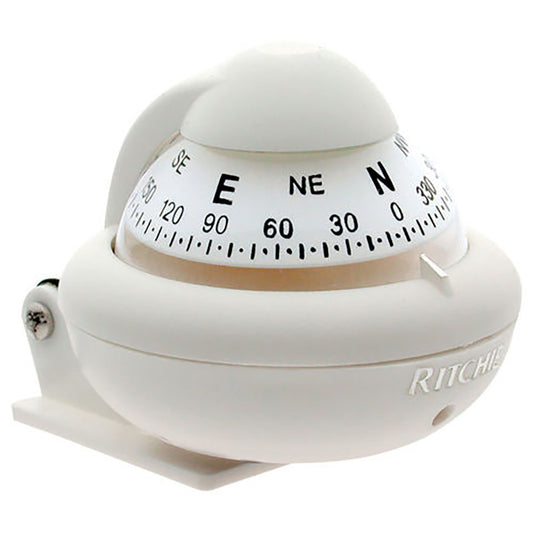 Bússola Náutica RitchieSport p/ Sobrepor X-10W-M c/ LED