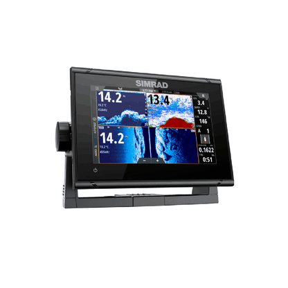 GPS Sonar Simrad GO7 XSR c/ Transdutor Active Imaging 3 in 1