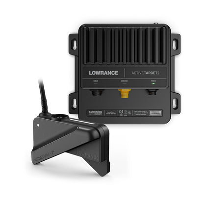 Kit Live Sonar Lowrance ActiveTarget 2 XL c/ Módulo, Transdutor e Cabos