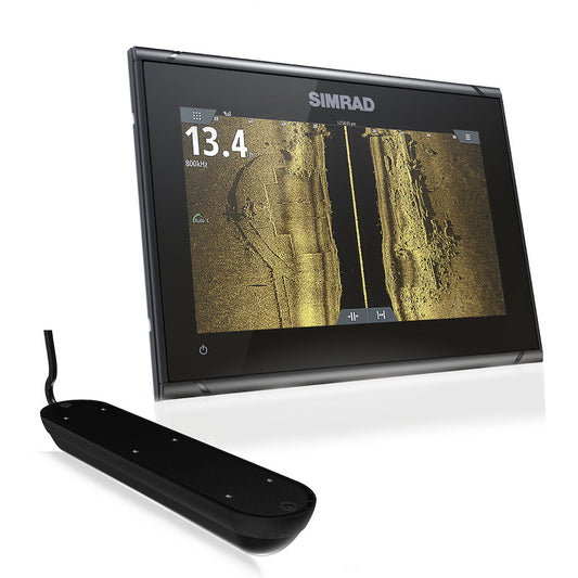 GPS Sonar Simrad GO9 XSE c/ Transdutor Active Imaging 3 in 1