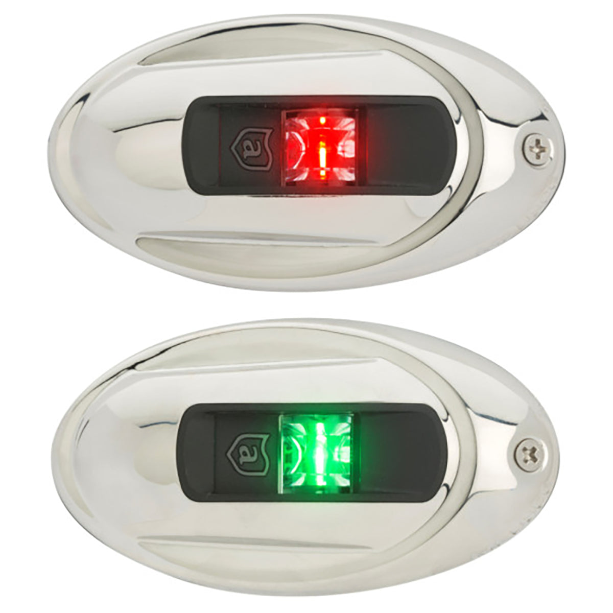 Luz de Navegação Bombordo e Boreste Inox Attwood NV4012SS-1 2nm (PAR)