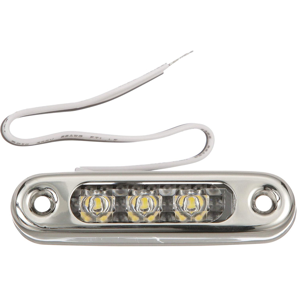 Luz de LED Subaquática Cortesia Attwood 6343SS7 Inox Branca