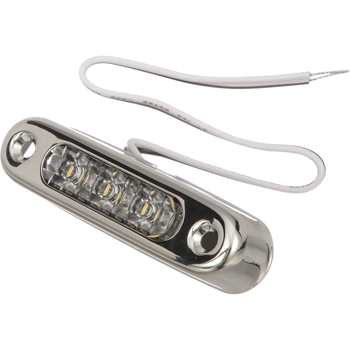 Luz de LED Subaquática Cortesia Attwood 6343SS7 Inox Branca