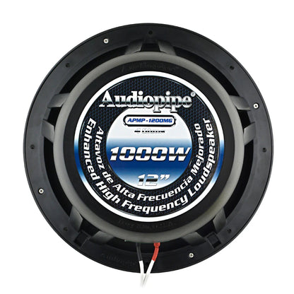 Subwoofer Marítimo 12 Pol Audiopipe APMP-1200MG 1000W